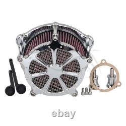 Filtre d'admission d'air CNC pour Harley Road King Street Glide FLHC FXFB 107