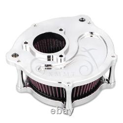 Filtre d'admission d'air CNC pour Harley Road King Street Glide FLHC FXFB 107