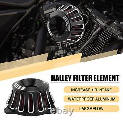 Filtre d'admission d'air pour Harley Dyna Softail Touring Road King Street Glide