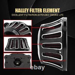 Filtre d'admission d'air pour Harley Dyna Softail Touring Road King Street Glide