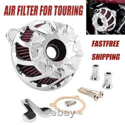 Filtre d'admission d'air pour Harley Touring Road King Street Glide 08+ Softail
