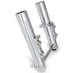 Fourche chromée à pattes chaudes pour Harley TOURING Electra Street Road Glide King 14-23