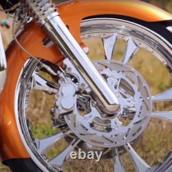 Fourche en chrome pour Harley TOURING Electra Street Road Glide King FLHT14-23