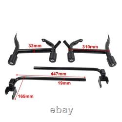 Garde-bagages arrière pour barres de protection de crash pour Harley Touring Street Glide Road King 09-25