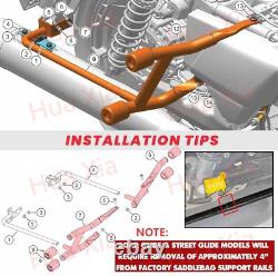 Garde-bagages de selle pour Harley Touring Road Glide Road King Street Glide 2009-2025