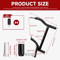 Garde-bagages de selle pour Harley Touring Street Glide Road King Glide Road 2009-2024