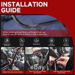 Garde-bagages de selle pour Harley Touring Street Glide Road King Glide Road 2009-2024