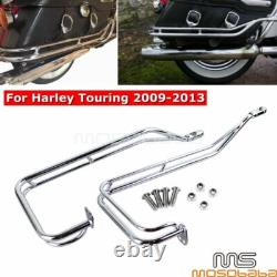 Garde-bagages rigides pour Harley Touring '09-13 Road King FLHR Street Glide