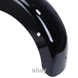 Garde-boue arrière prolongé avec lumière LED pour Harley Touring Road King Street Glide 93-08