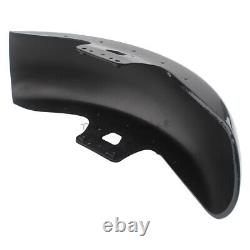 Garde-boue avant noir vif de 19 pouces pour Harley Touring Street Glide Road King 2014+