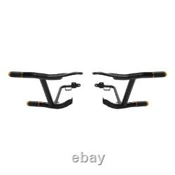 Garde-boues de sacoche, barres de protection adaptées pour Harley Electra, Street, Road King, Glide 2014-23
