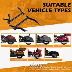 Garde-corps de support de sacoche arrière pour Harley Road King Street Electra Glide 09+