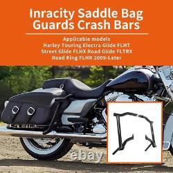 Garde-corps de support de sacoche arrière pour Harley Road King Street Electra Glide 09+