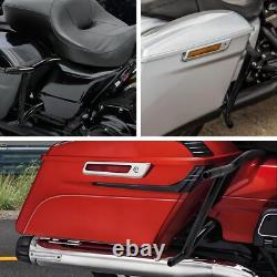 Garde-corps de support de sacoche arrière pour Harley Road King Street Electra Glide 09+