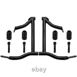 Garde-corps de support de sacoche arrière pour Harley Road King Street Electra Glide 09+