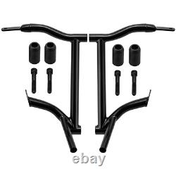 Garde-corps de support de sacoche arrière pour Harley Road King Street Electra Glide 09+