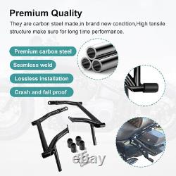 Garde-moteur avant / Barres de protection pour sacoches pour Harley Road King Street Glide 09 et plus