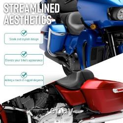 Garde-selle de sacoche Road Glide pour Harley Touring Street Glide Road King 2014 et plus récent