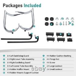 Garde-selle de sacoche Road Glide pour Harley Touring Street Glide Road King 2014 et plus récent