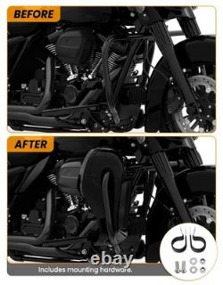 Grilles de haut-parleurs 6,5 pouces pour carénage de jambe pour Touring 1983-2013 Road King Street Glide
