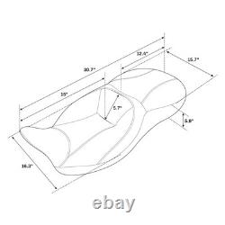 Hamac noir de moto passager siège Harley Touring Road King Street