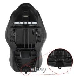 Hamac noir de moto passager siège Harley Touring Road King Street