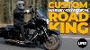 Harley Davidson Road King Personnalisé En Avance Sur La Courbe