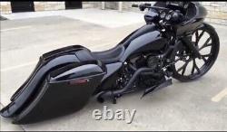 Harley Davidson Road Street Glide King 7 Sac Audio Étiré Couvercles de Fender Latéraux