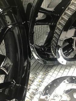 Harley Enforcer Roues Gloss Black 2014-19 Road King Street Glide (échangeur)