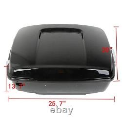 Haut-parleur King Pack Trunk adapté pour Harley Tour Pak Road King Street Glide 14-23 19
