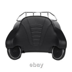 Haut-parleur et feu arrière de pad de coffre King compatibles avec Harley Road King Street Glide 14-25