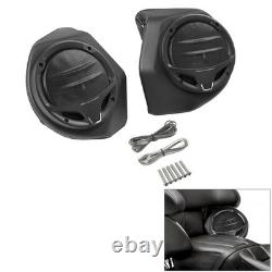 Haut-parleurs King Trunk 6,5' compatibles avec Harley Touring Road King Street Glide 14 et plus