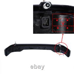 Haut-parleurs lumineux montés sur le pad de la malle King Trunk adaptés pour Harley Road King Street Glide 14-25