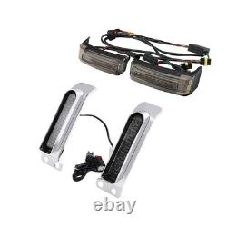 Inserts LED pour sacoches pour Touring Road King Street Glide 2014-2024 Ensemble B