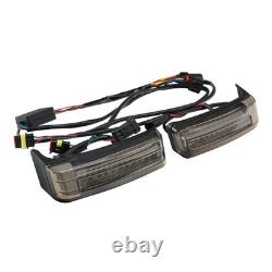 Inserts LED pour sacoches pour Touring Road King Street Glide 2014-2024 Ensemble B