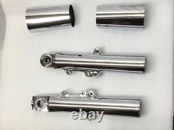 Jambes de fourche Harley Road Glide chromées OEM 2014-23 Road King Street Glide, vente définitive