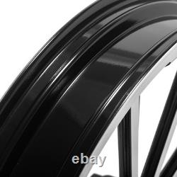 Jante de roue avant 21 x 3,5 avec moyeu à double disque pour Harley Road King Street Glide 2009-2025 FLH