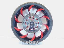 Jante de roue avant Billet Rouge 19 pour Harley Davidson Road King Street & Electra Glide