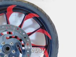 Jante de roue avant Billet Rouge 19 pour Harley Davidson Road King Street & Electra Glide