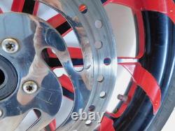 Jante de roue avant Billet Rouge 19 pour Harley Davidson Road King Street & Electra Glide
