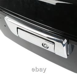 King Trunk avec support de montage Pad 2 Up adapté pour Harley Road King Street Glide 09-13