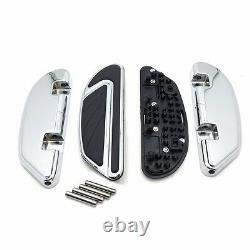 Kit Footboard Passager Airflow Pour Harley Wide Glide Road King Street Glide Chr