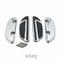 Kit Footboard Passager Airflow Pour Harley Wide Glide Road King Street Glide Chr