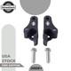 Kit De Blocs De Réduction De 2 Pouces Advanblack Pour Harley Street Road King Electra Glide