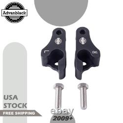 Kit de blocs de réduction de 2 pouces Advanblack pour Harley Street Road King Electra Glide
