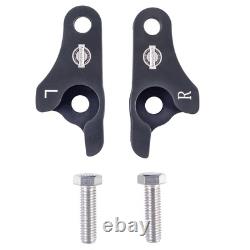 Kit de blocs de réduction de 2 pouces Advanblack pour Harley Street Road King Electra Glide