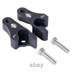 Kit de blocs de réduction de 2 pouces Advanblack pour Harley Street Road King Electra Glide