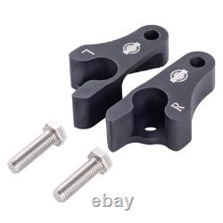 Kit de blocs de réduction de 2 pouces Advanblack pour Harley Street Road King Electra Glide