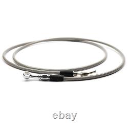 Kit de câble d'embrayage avec extension de guidon 14 pour Road King et Street Glide 14-15 avec ABS