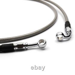 Kit de câble d'embrayage avec extension de guidon 14 pour Road King et Street Glide 14-15 avec ABS